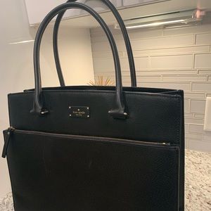 Kate Spade Leather large work tote bag
